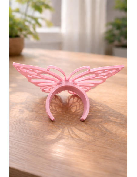 Butterfly Curtain Holder – Pink Decorative Curtain Clip