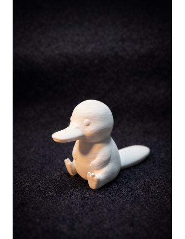 Paint-your-own platypus figurine 4-6cm – white...