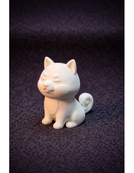 Paint-yourself Shiba Inu Figurine 4-6cm – White DIY Decoration