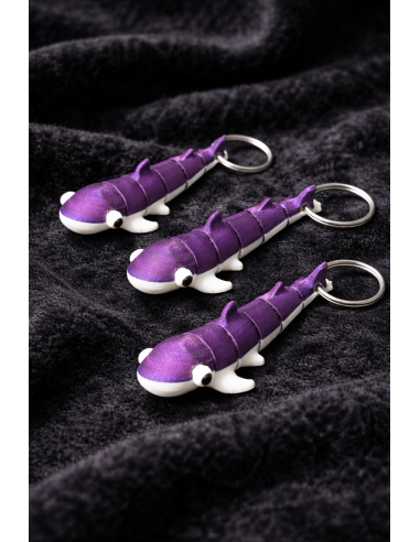 3D Printed Shark Keychain