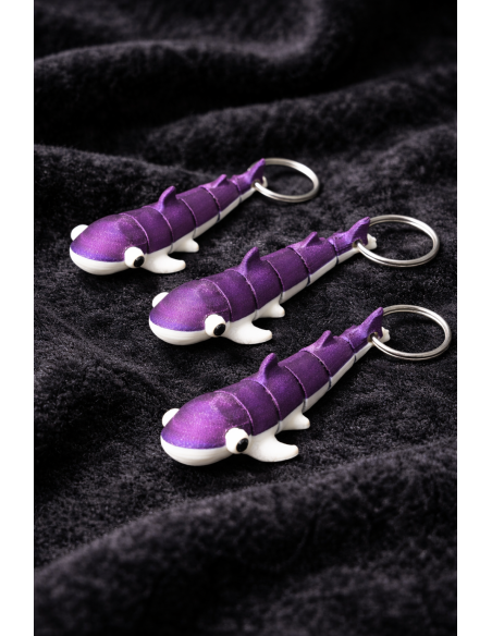 3D Printed Shark Keychain