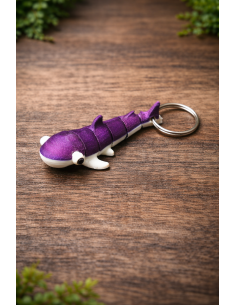 3D Printed Shark Keychain