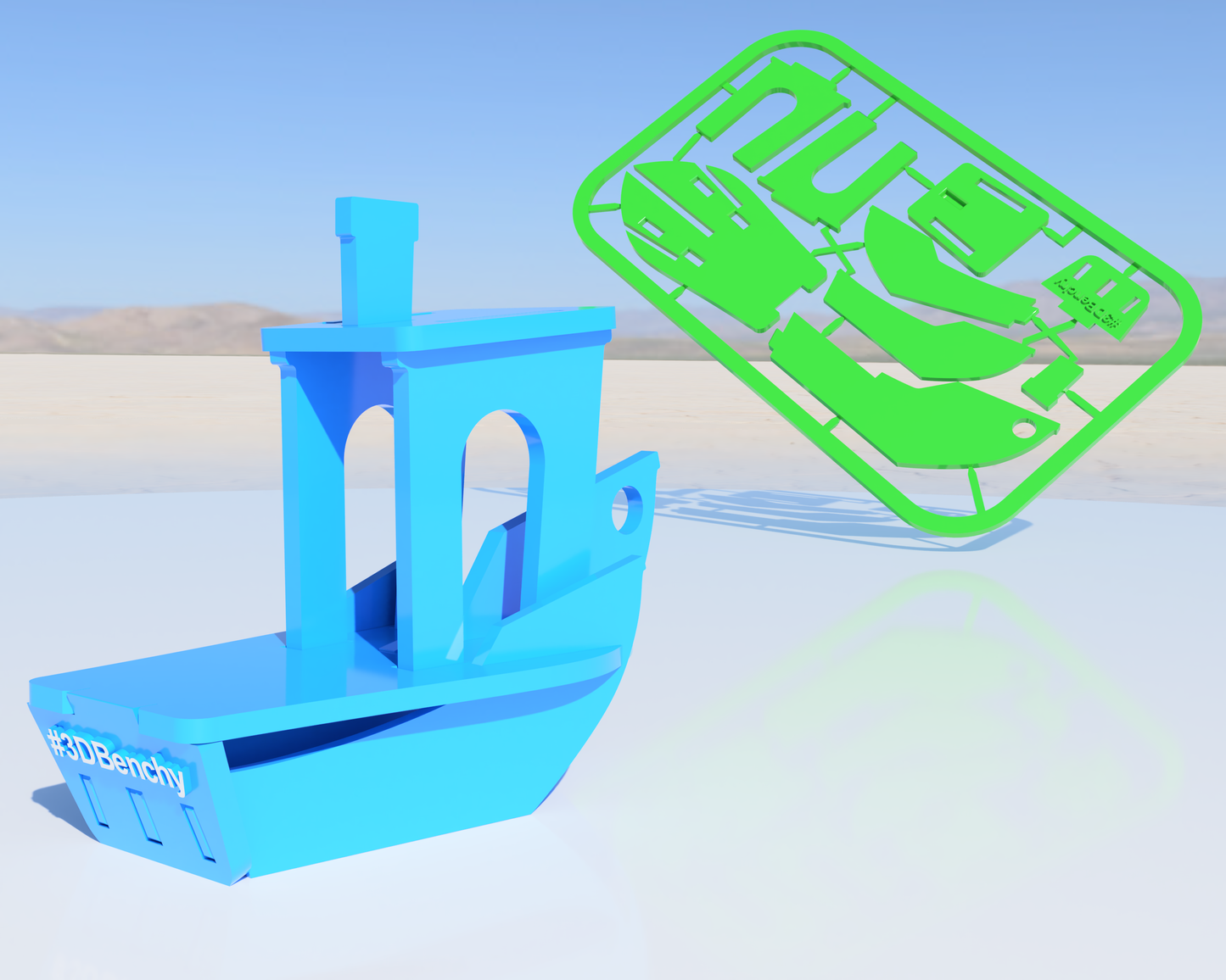 Benchy Kit Card — Print & Snap Assembly