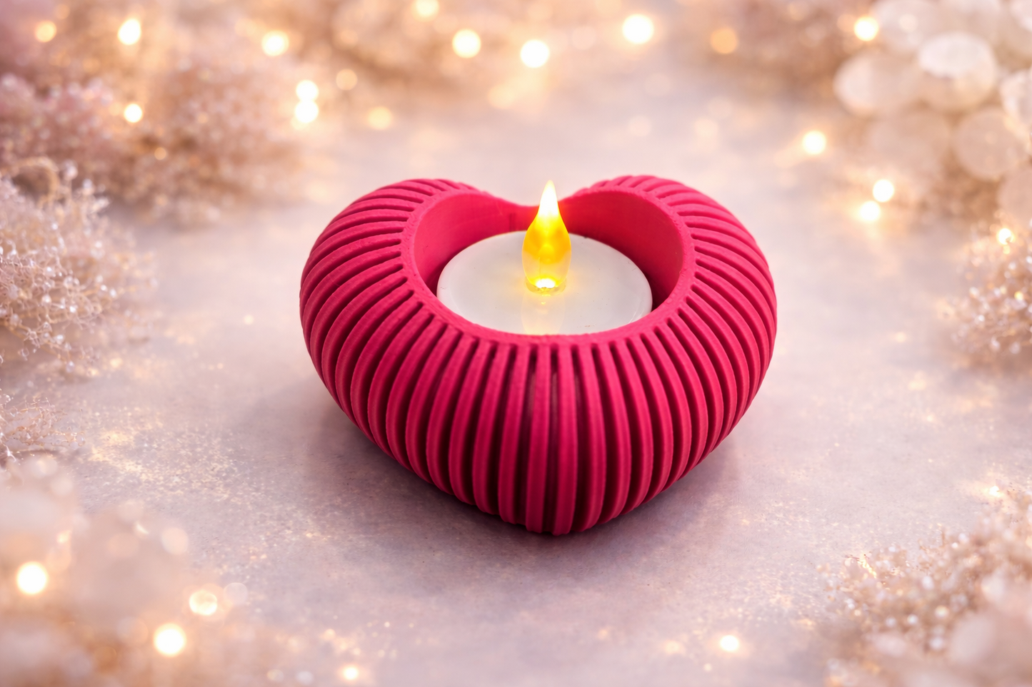 Fyrfadslys Holder Hjerte (inkl. LED fyrfadslys)_83.jpg