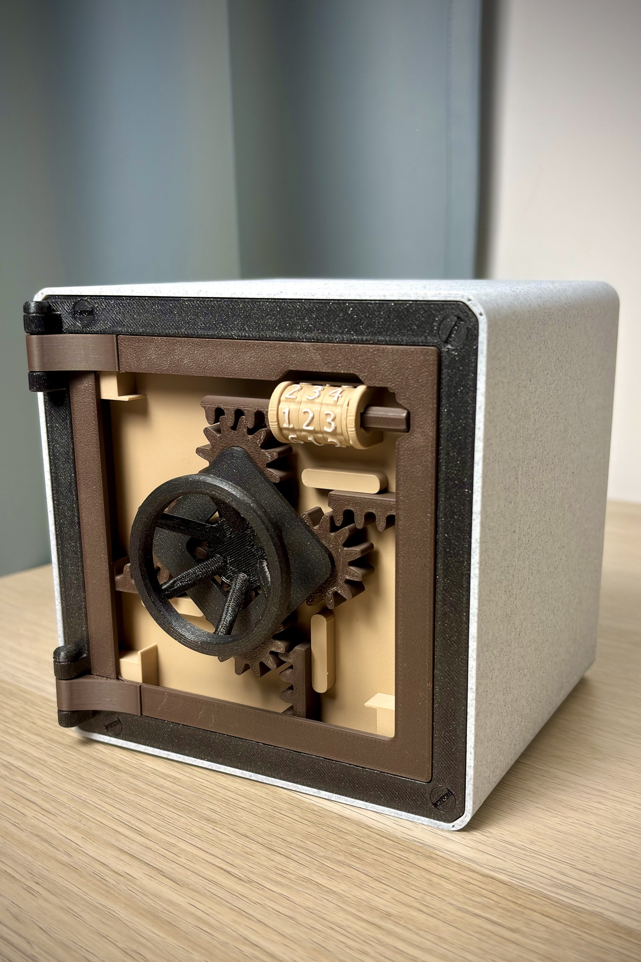 Mechanical Combination Safe with Custom Code Lock