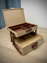 Tilt Box Organizer – Gridfinity 4×3 with Slide Lock