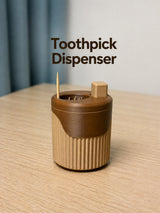 Pop-Up Toothpick Dispenser – One Press, One Pick
