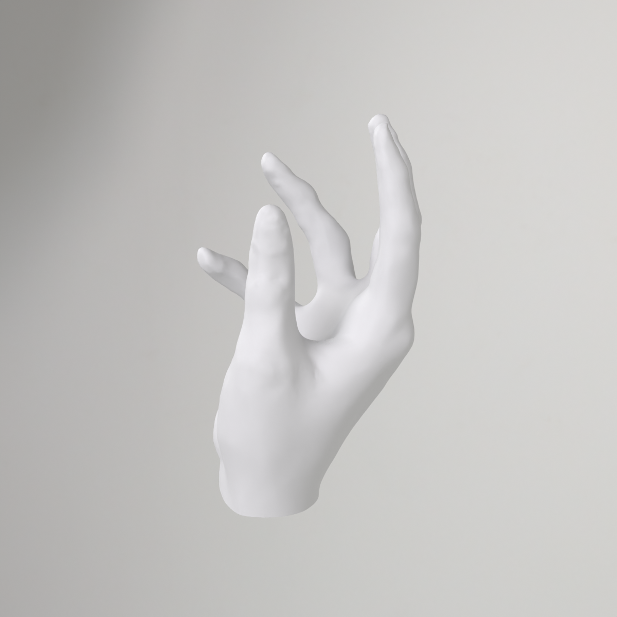 iPhone Hand Stand – 3D Scanned Smartphone Holder