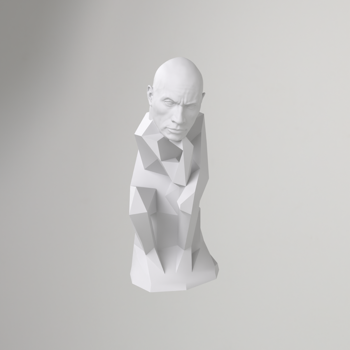 Dwayne "The Rinker" Johnson — The Thinker Statue