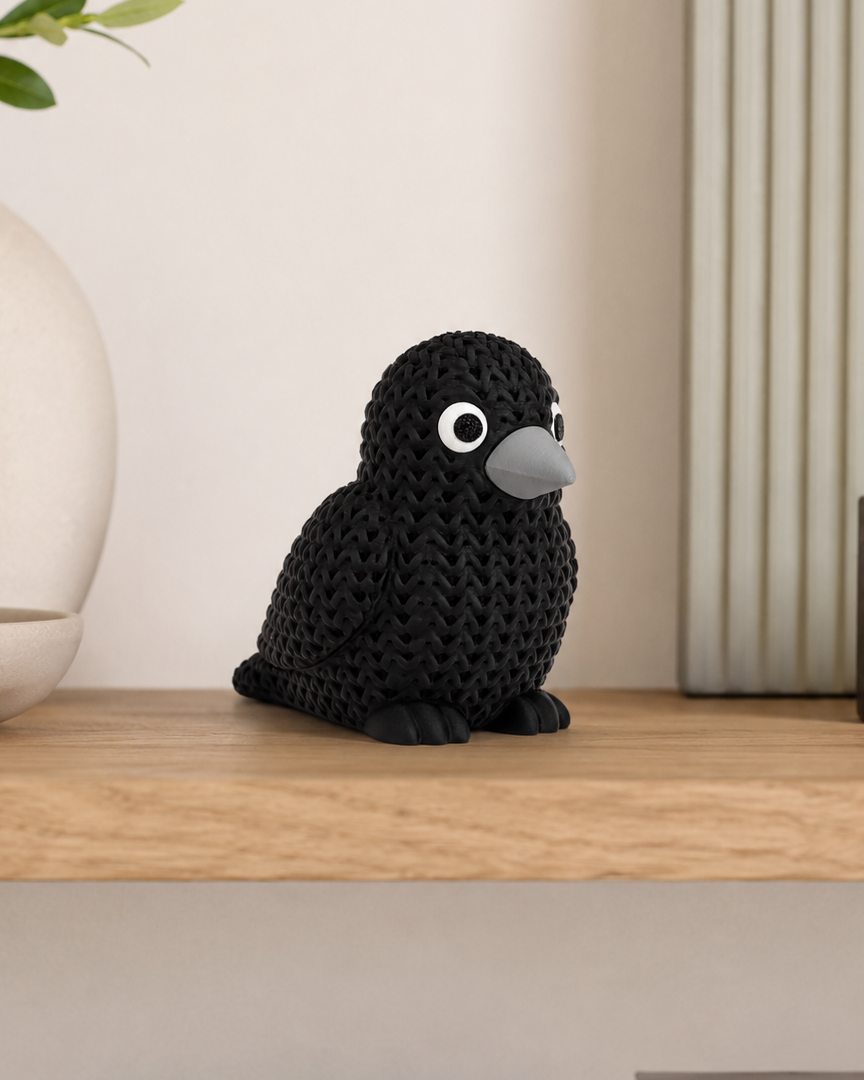 Crow Figurine – Stylish Bird for the Home