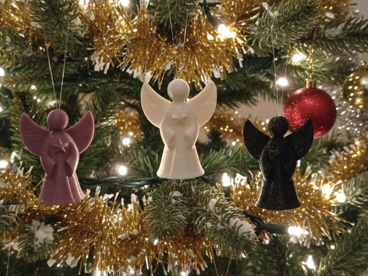 Lille engel på ca. 5 cm som juletræspynt