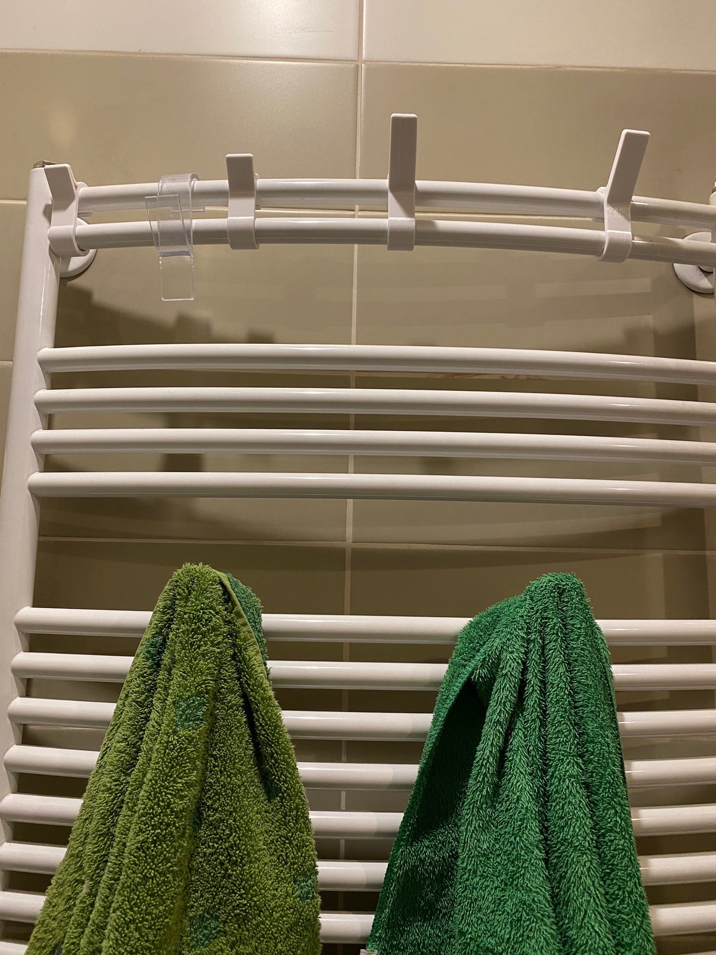 Custom-fit Towel Hook for Heated Towel Rails