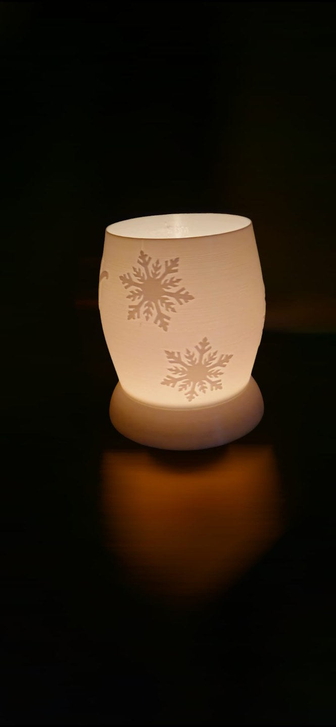 Julelampe til LED-fyrfadslys, 137 mm høj