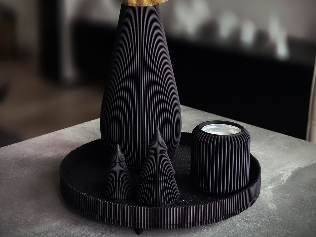 Minimalistiske minijuletræer