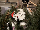 Lille dinosaur som juletræspynt