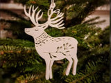 Juletræspynt med hjort