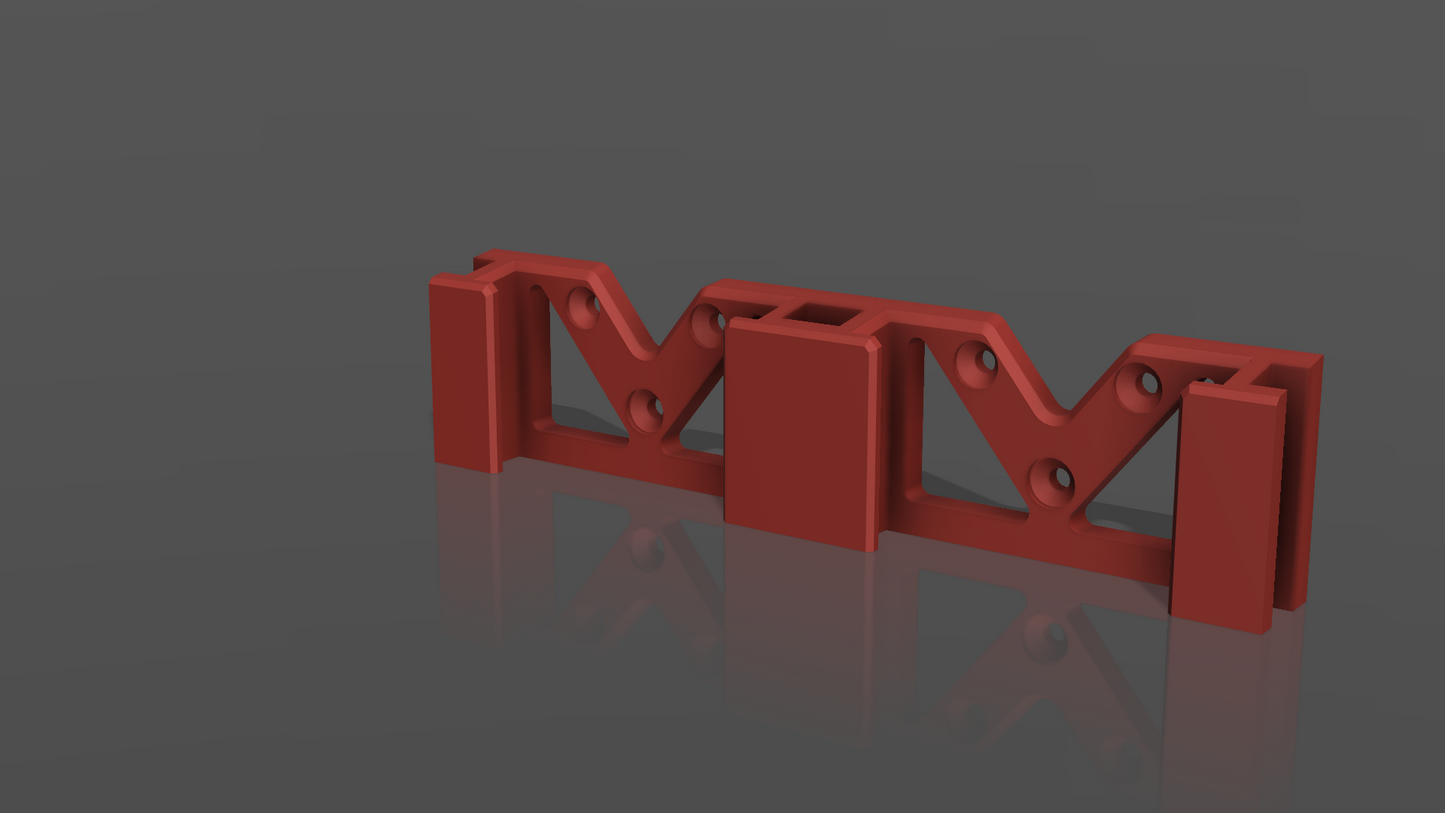 Makita 18V Battery Wall Holder – Clear Bench Space Fast