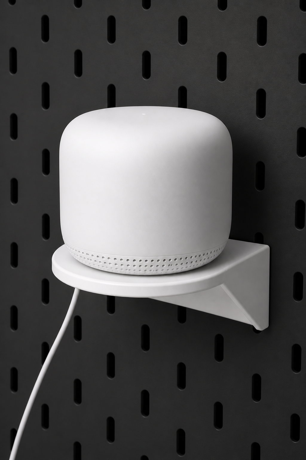 Google Nest Wifi Shelf for IKEA Skadis Pegboard