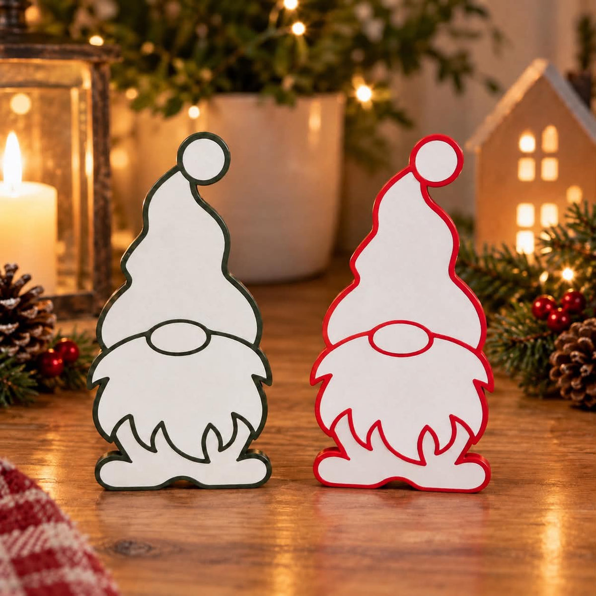 Sød nissefigur til jul