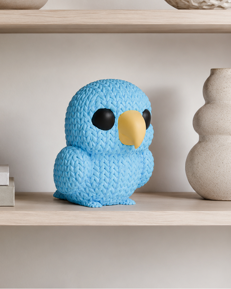 Parrot Figurine – Colourful Bird for the Home