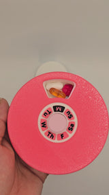 Weekly Pill Box with 7 Compartments – Push-Button Day Selector