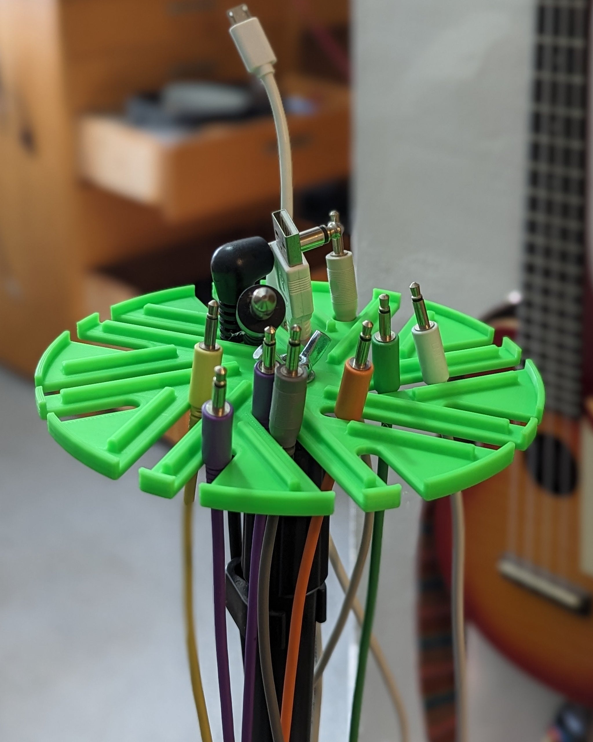 Cable Hanger for Patch Cords and Short Cables
