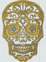 Day of the Dead Sugar Skull 22 – Decorative Figure