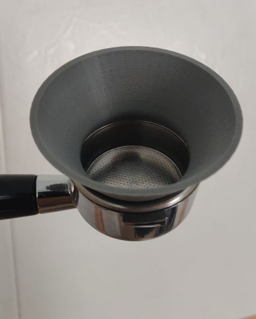 Tragt til ROK Espresso-filterholder – dosering uden spild