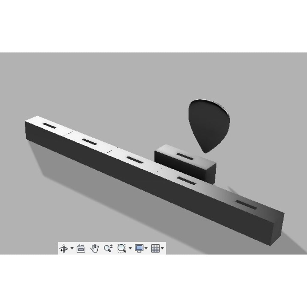 Guitar Pick Display Holder – 1 or 5 Picks