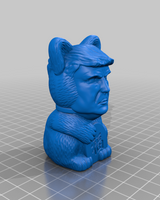 Cat Trump Statue — Funny Cat & Trump Remix Figure