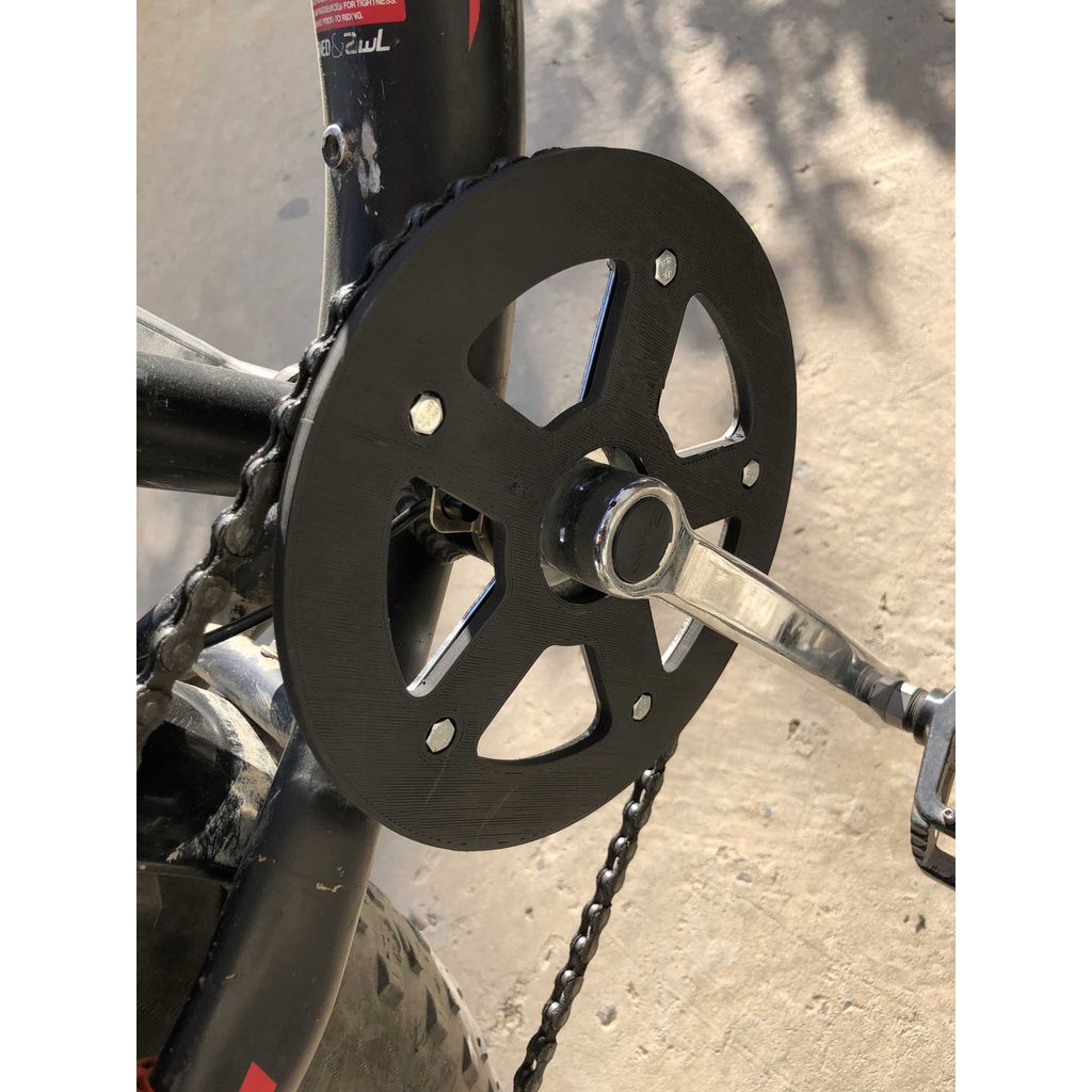 Bicycle Chain Guard – 190mm, Fits Standard Cranks