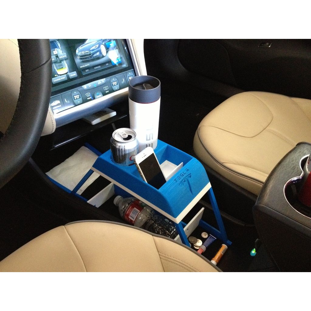Tesla Model S Center Console Organizer