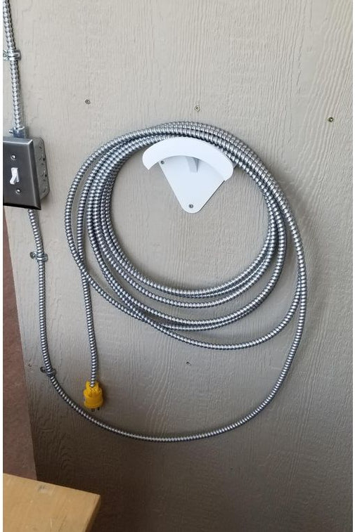 Wall-Mount Hose & Cord Hanger for Garage or Workshop