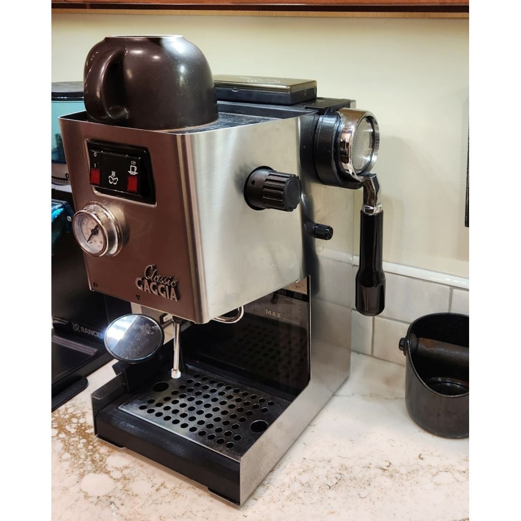 Gaggia Classic portafilterholder – sidemonteret krog