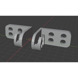 Guitar & Bass Strap Button Wall Mount