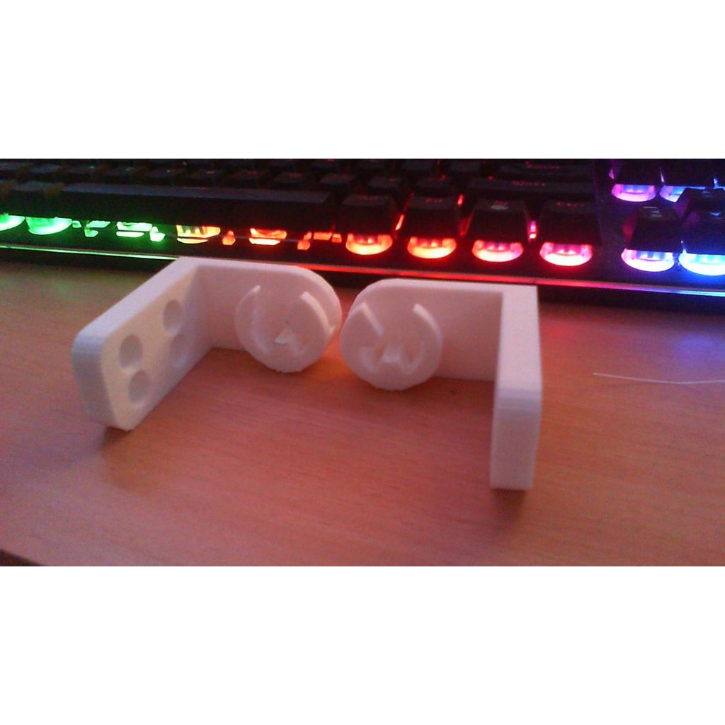 Guitar & Bass Strap Button Wall Mount