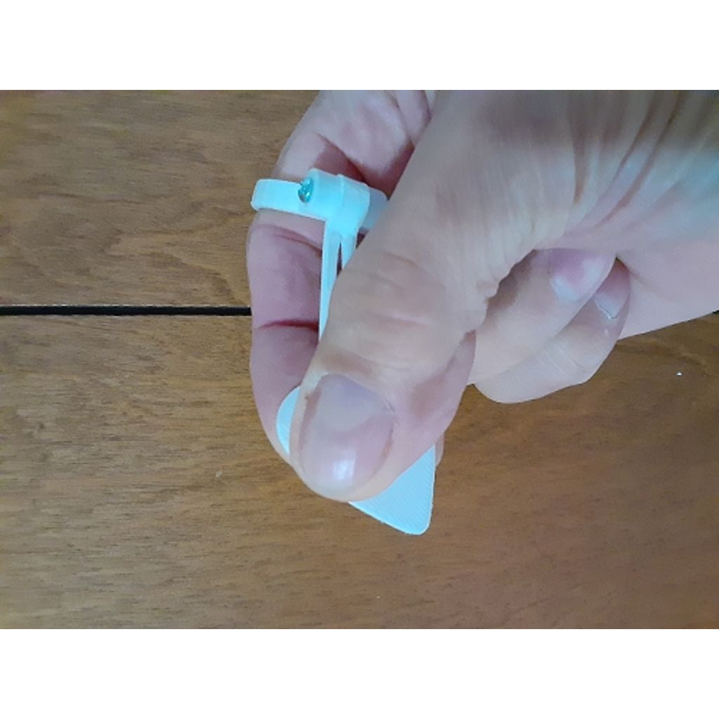 Bass Guitar Folding Pick — Finger-Play Ready